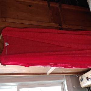 LulaRoe Joy Long (M) Orange Duster